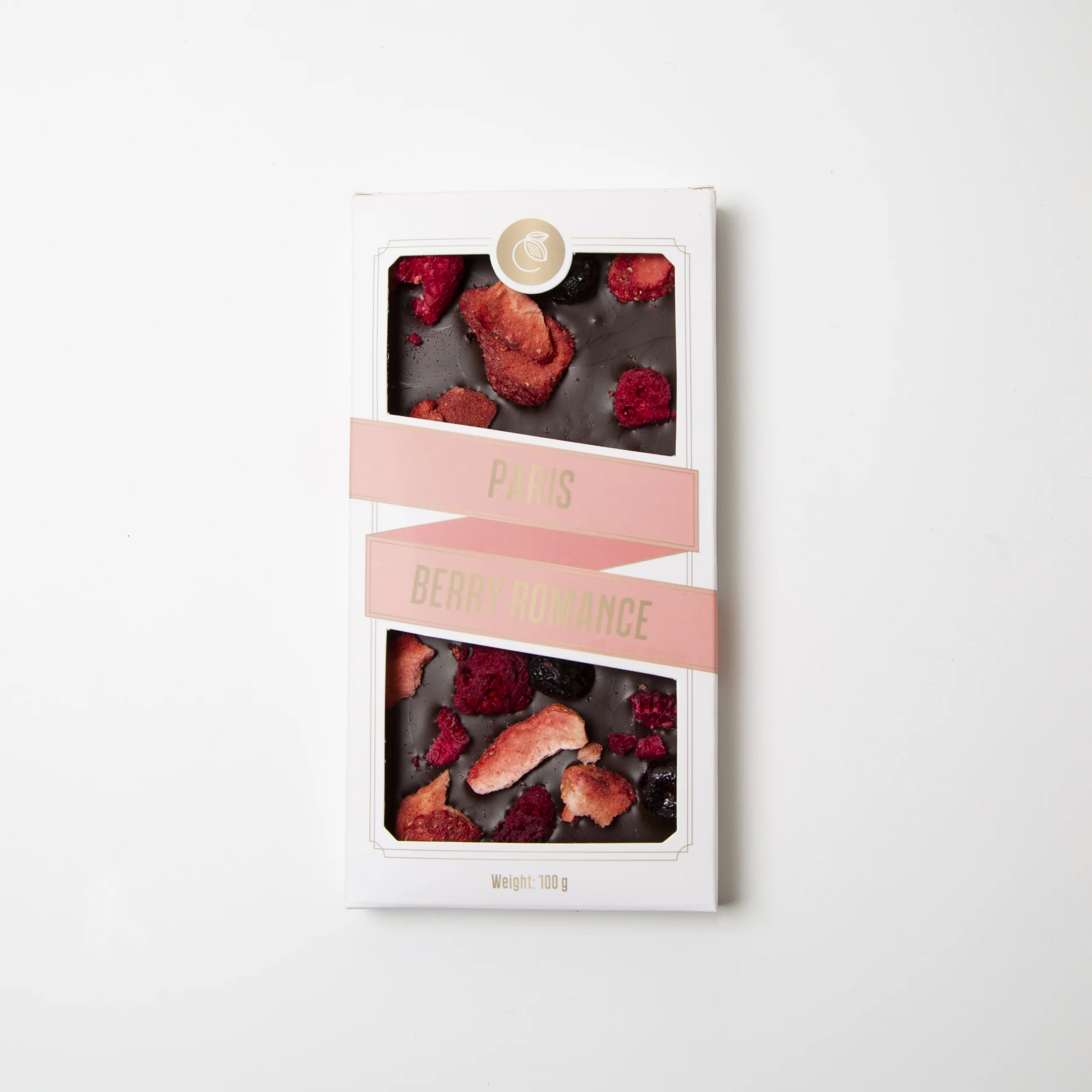 Paris Berry Romance Chocolate Bar 1 Paris Berry Romance Chocolate Bar