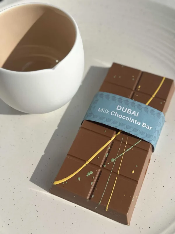 Dubai Milk Chocolate Bar - Image 3